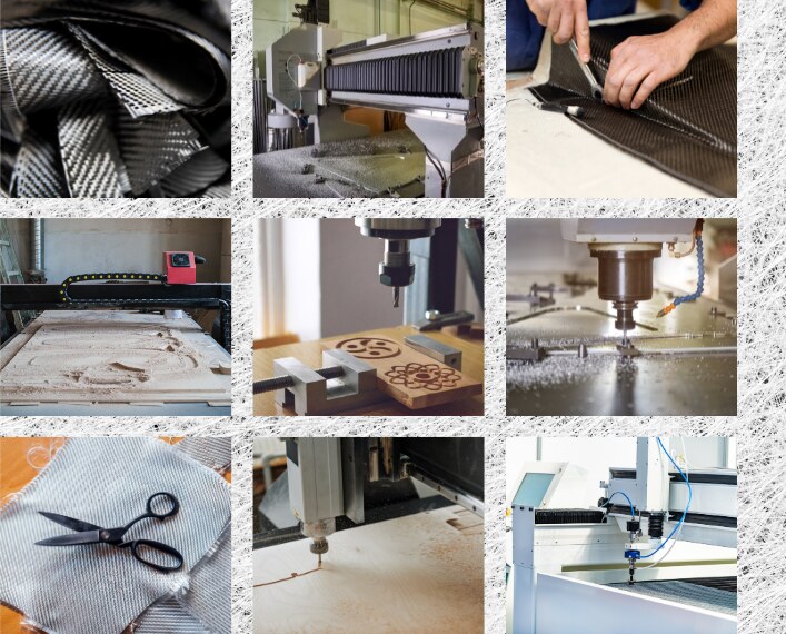 Sail Wayak workshop &mdash; carbon fibre, CNC routing and precision finishing